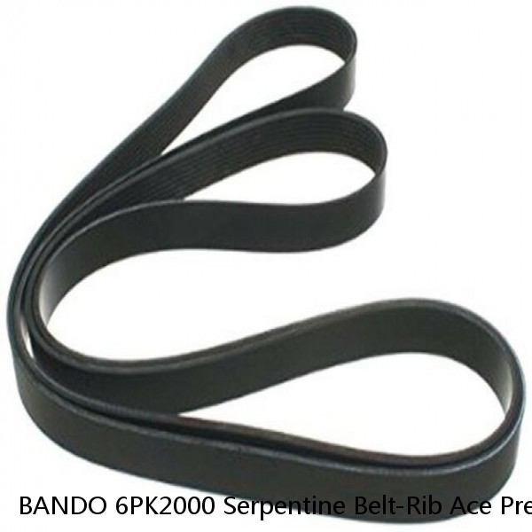 BANDO 6PK2000 Serpentine Belt-Rib Ace Precision Engineered V-Ribbed Belt 