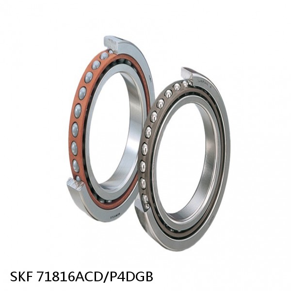 71816ACD/P4DGB SKF Super Precision,Super Precision Bearings,Super Precision Angular Contact,71800 Series,25 Degree Contact Angle