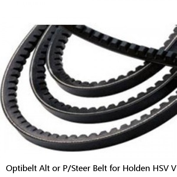 Optibelt Alt or P/Steer Belt for Holden HSV VN VR VS 5.0L V8 1988-1999 11A1130